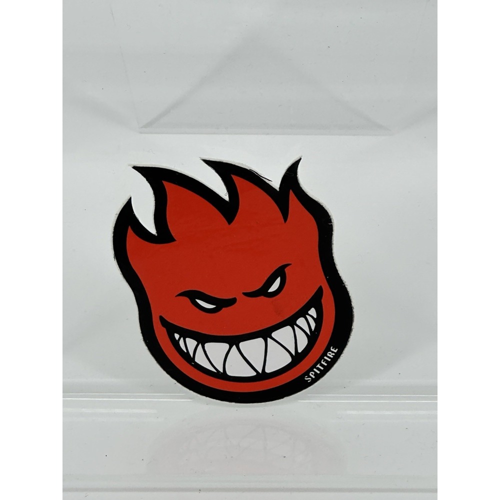 Spitfire Bighead Cartoon Flame Face Sticker Decal for Skateboard
